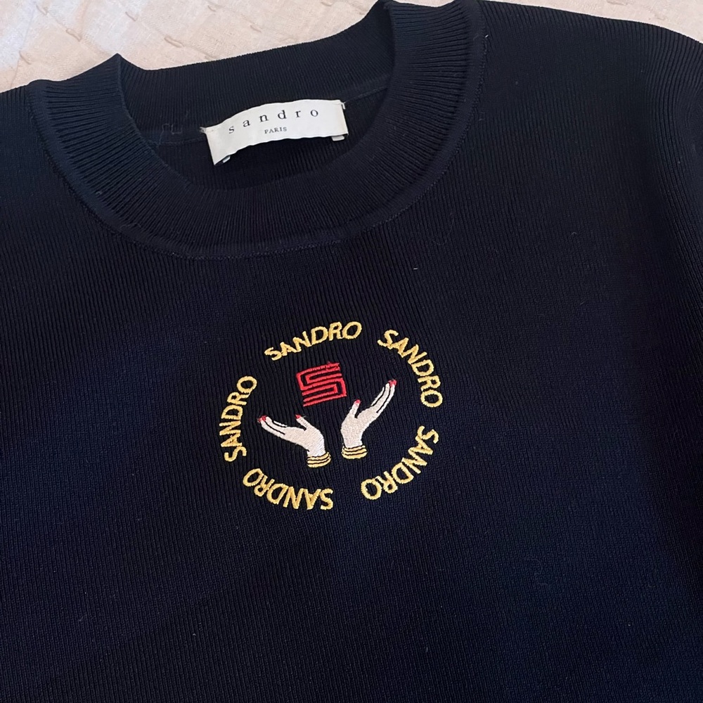 Brand new Sandro fitted in top